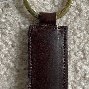 COACH GENUINE LEATHER KEYCHAIN